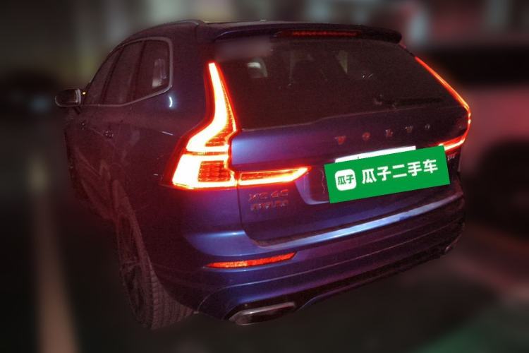 Used Volvo XC60 New Energy 2019 T8 E-Drive Hybrid Intelligent Luxury Sport Edition China V Standard Rear Left 45 Deg