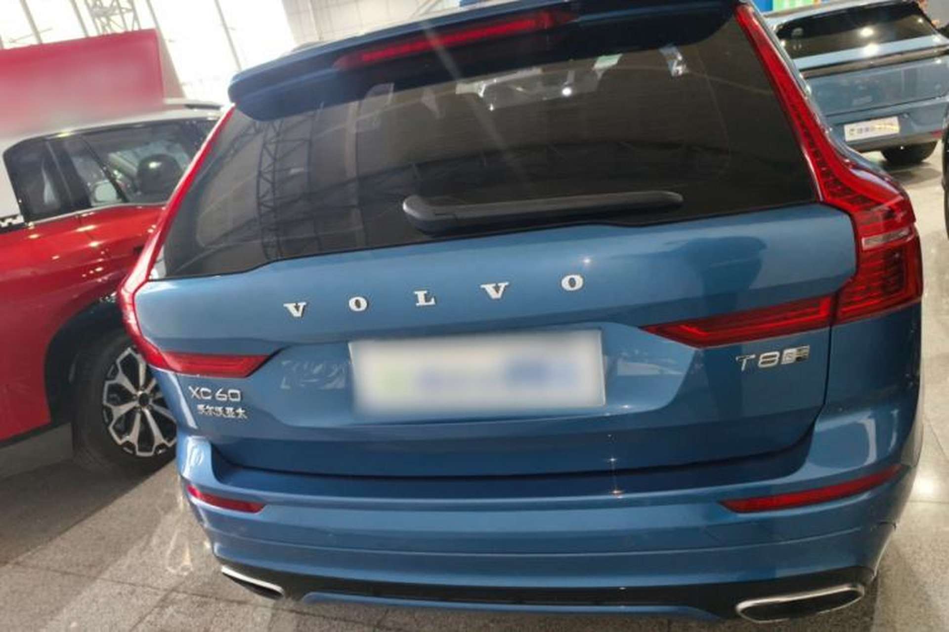 Used Volvo XC60 New Energy 2019 T8 E-Drive Hybrid Intelligent Luxury Sport Edition China VI Rear