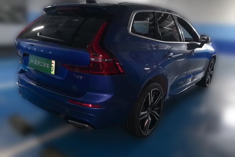 Used Volvo XC60 New Energy 2019 T8 E-Drive Hybrid Intelligent Luxury Sport Edition China VI Rear Right 45 Deg