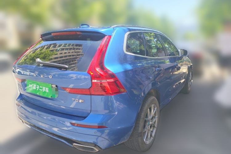 Used Volvo XC60 New Energy 2019 T8 E-Drive Hybrid Intelligent Luxury Sport Edition China V Standard Rear Right 45 Deg