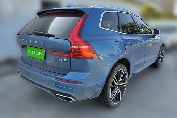 Used Volvo XC60 New Energy 2019 T8 E-Drive Hybrid Intelligent Luxury Sport Edition China VI Rear Right 45 Deg