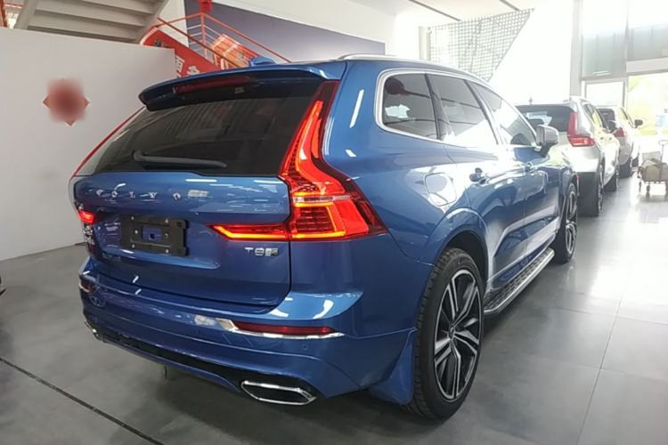 Used Volvo XC60 New Energy 2019 T8 E-Drive Hybrid Intelligent Luxury Sport Edition China V Standard Rear Right 45 Deg