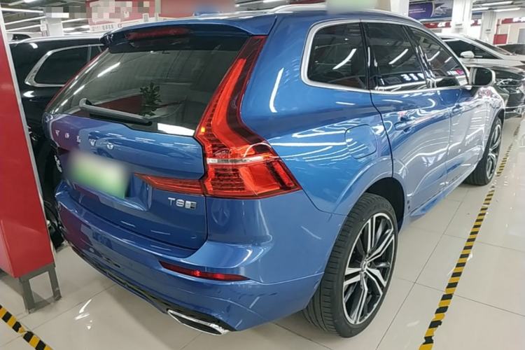 Used Volvo XC60 New Energy 2019 T8 E-Drive Hybrid Intelligent Luxury Sport Edition China V Standard Rear Right 45 Deg