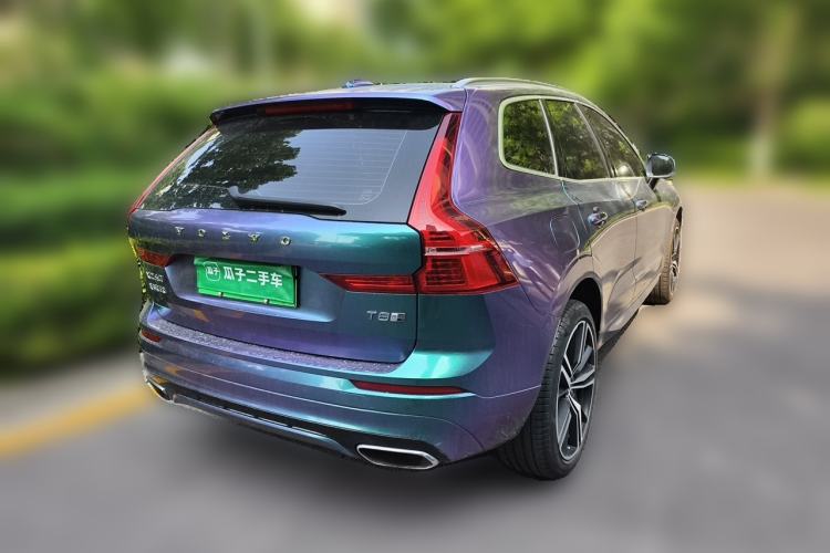 Used Volvo XC60 New Energy 2019 T8 E-Drive Hybrid Intelligent Luxury Sport Edition China V Standard Rear Right 45 Deg