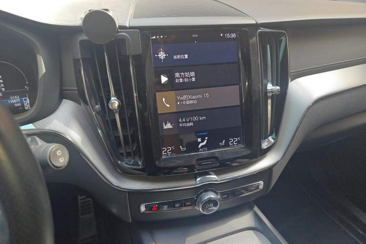 Used Volvo XC60 New Energy 2019 T8 E-Drive Hybrid Intelligent Luxury Sport Edition China V Standard Audio And AC Panel
