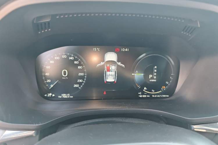 Used Volvo XC60 New Energy 2019 T8 E-Drive Hybrid Intelligent Luxury Sport Edition China V Standard Instrument Cluster