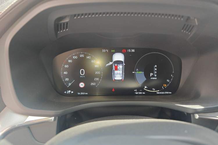 Used Volvo XC60 New Energy 2019 T8 E-Drive Hybrid Intelligent Luxury Sport Edition China V Standard Instrument Cluster