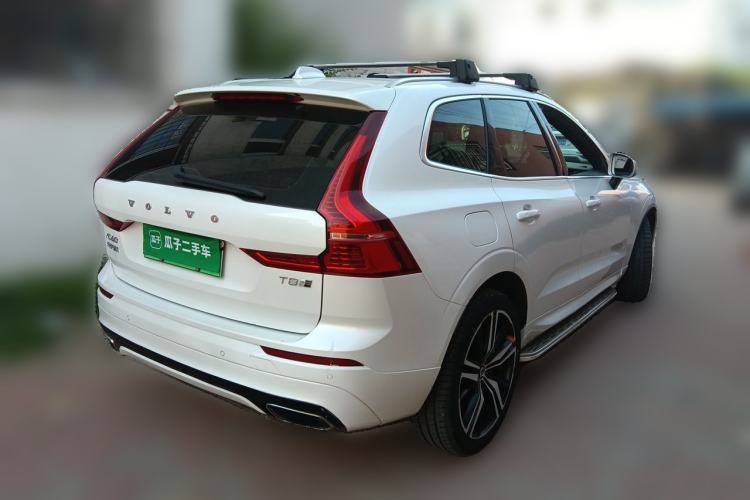 Used Volvo XC60 New Energy 2019 T8 E-Drive Hybrid Intelligent Luxury Sport Edition China V Standard Rear Right 45 Deg