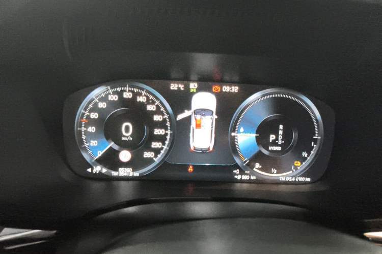 Used Volvo XC60 New Energy 2020 T8 eDrive Hybrid Luxury Edition Instrument Cluster