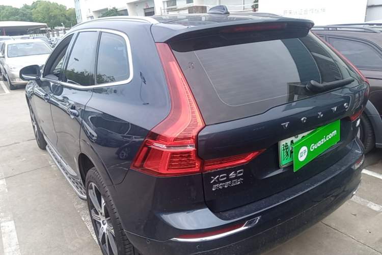 Used Volvo XC60 New Energy 2021 T8 e-Drive Hybrid Luxury Edition Rear Left 45 Deg