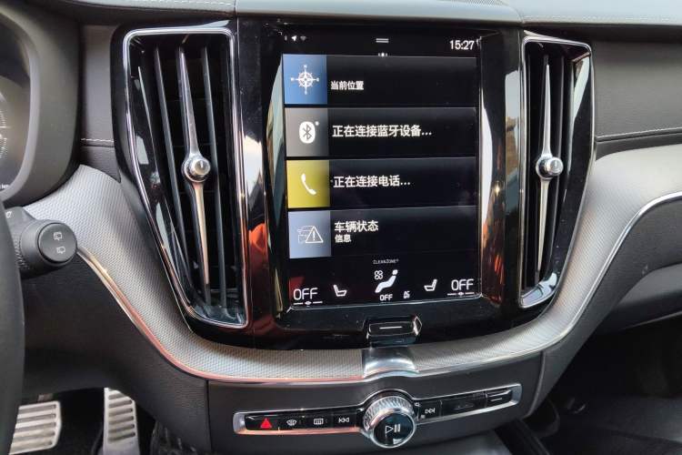 Used Volvo XC60 New Energy 2021 T8 E-Drive Hybrid Smart & Dynamic Edition Audio And AC Panel