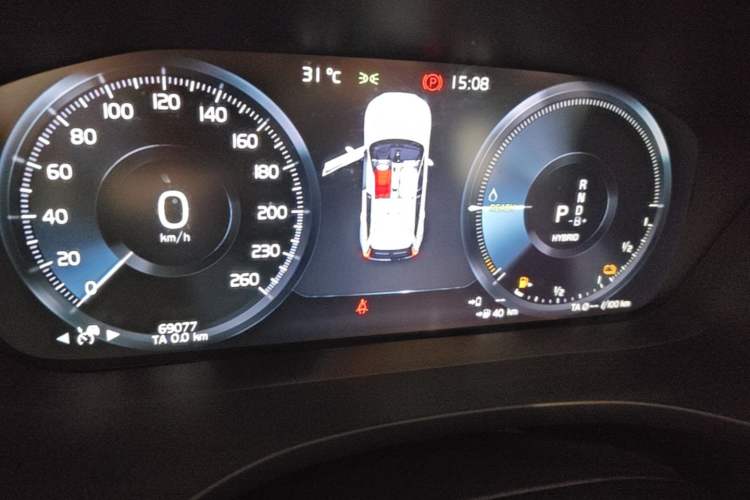 Used Volvo XC60 New Energy 2021 T8 e-Drive Hybrid Luxury Edition Instrument Cluster