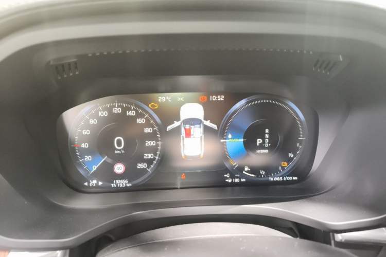 Used Volvo XC60 New Energy 2021 T8 e-Drive Hybrid Luxury Edition Instrument Cluster