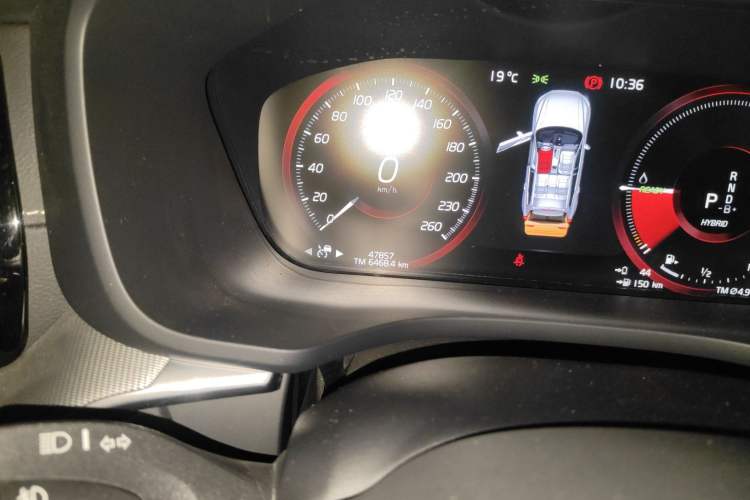 Used Volvo XC60 New Energy 2021 T8 E-Drive Hybrid Smart & Dynamic Edition Odometer Close Up