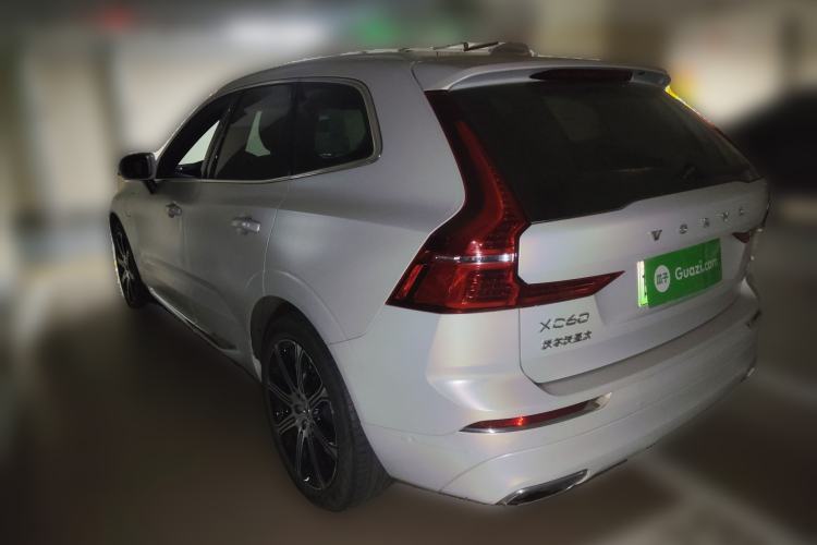 Used Volvo XC60 New Energy 2021 T8 e-Drive Hybrid Luxury Edition Rear Left 45 Deg