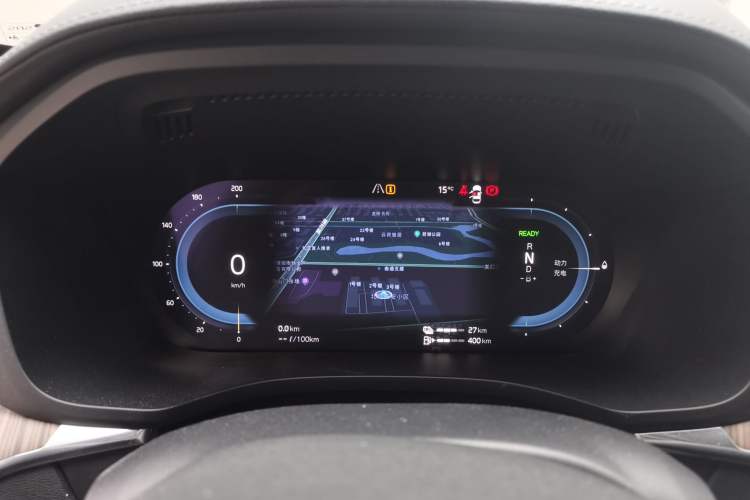 Used Volvo XC60 New Energy 2022 T8 Plug-in Hybrid All-Wheel Drive Smart Luxury Edition Instrument Cluster