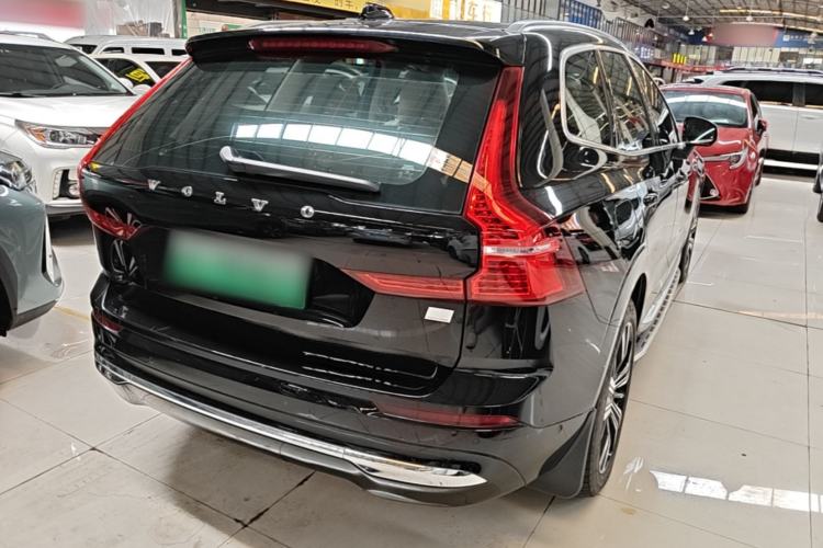 Used Volvo XC60 New Energy 2022 T8 Plug-in Hybrid Long-Range All-Wheel Drive Zhiyuan Luxury Edition Rear Right 45 Deg