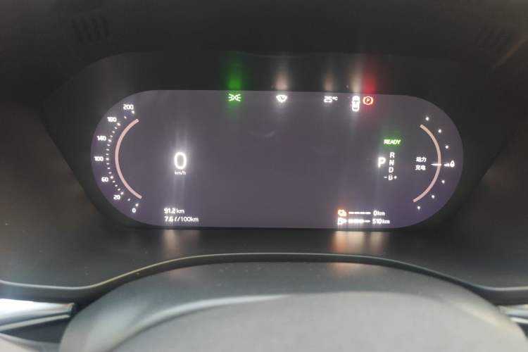 Used Volvo XC60 New Energy 2022 T8 Plug-in Hybrid All-Wheel Drive Zhiyuan Sport Edition Instrument Cluster