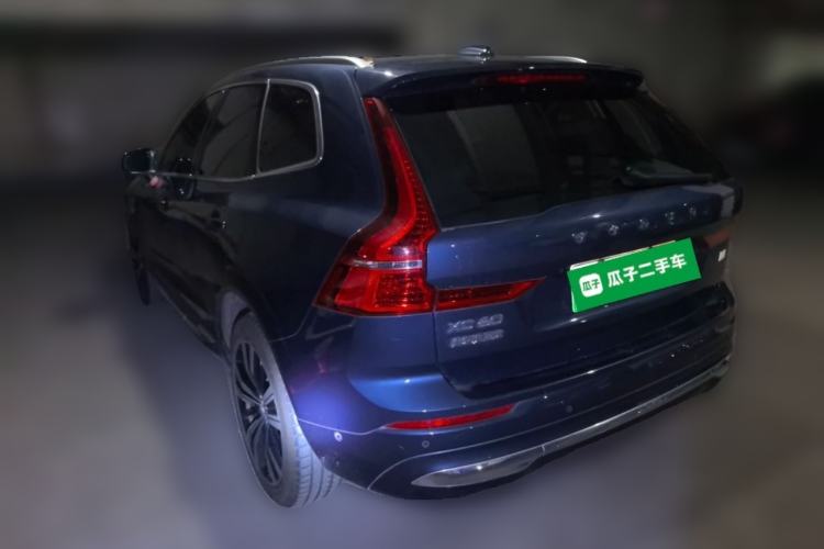 Used Volvo XC60 New Energy 2022 T8 Plug-in Hybrid Long-Range All-Wheel Drive Zhiyuan Luxury Edition Rear Left 45 Deg