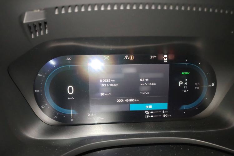 Used Volvo XC60 New Energy 2022 T8 Plug-in Hybrid All-Wheel Drive Smart Luxury Edition Instrument Cluster