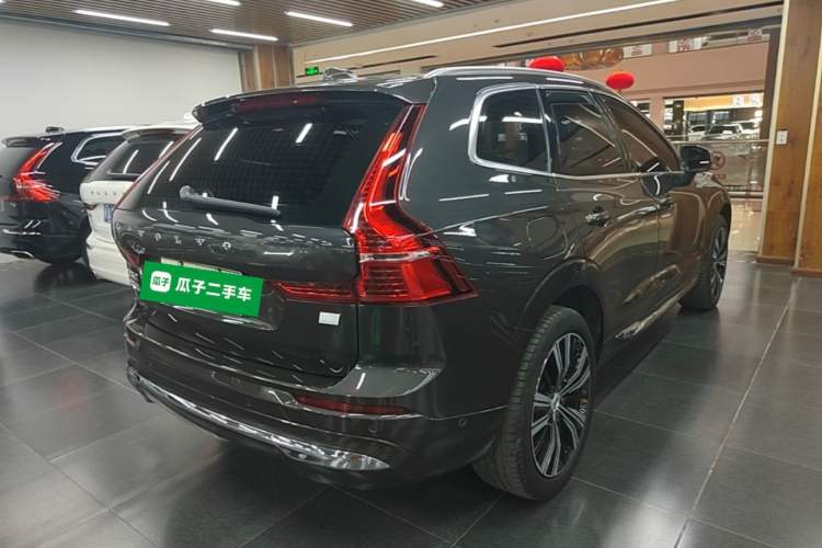 Used Volvo XC60 New Energy 2022 T8 Plug-in Hybrid All-Wheel Drive Smart Luxury Edition Rear Right 45 Deg