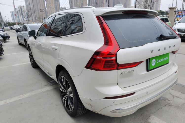 Used Volvo XC60 New Energy 2022 T8 Plug-in Hybrid Long-Range All-Wheel Drive Zhiyuan Luxury Edition Rear Left 45 Deg