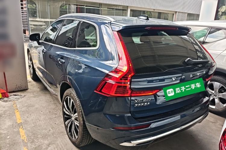 Used Volvo XC60 New Energy 2023 T8 Plug-in Hybrid Long-Range All-Wheel Drive Smart Luxury Edition Rear Left 45 Deg