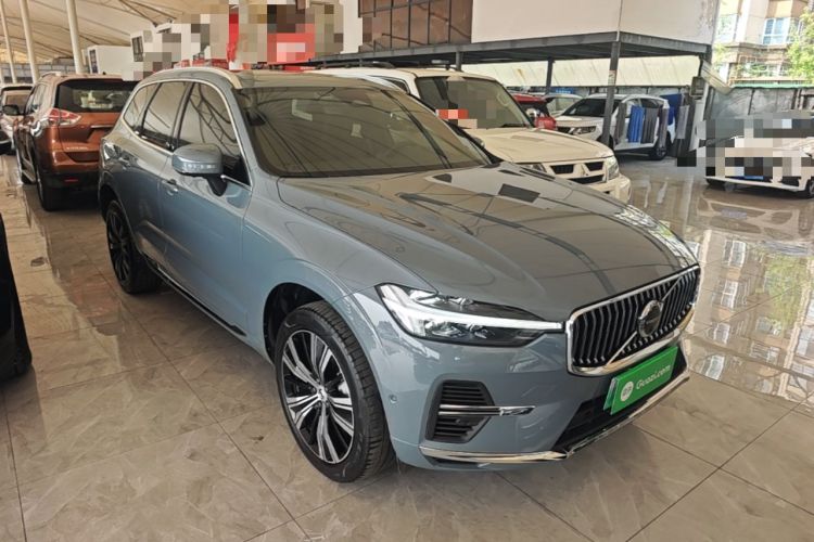 Used Volvo XC60 New Energy 2023 T8 Plug-in Hybrid Long-Range All-Wheel Drive Smart Luxury Edition Front Right 45 Deg