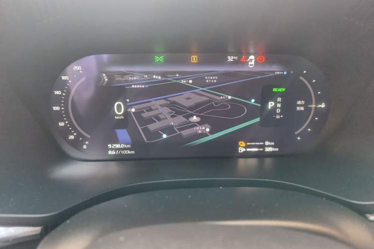 Used Volvo XC60 New Energy 2023 T8 Plug-in Hybrid Long-Range All-Wheel Drive Smart Luxury Edition Instrument Cluster