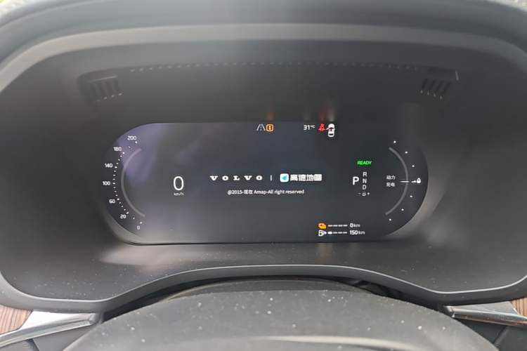 Used Volvo XC60 New Energy 2023 T8 Plug-in Hybrid Long-Range All-Wheel Drive Smart Luxury Edition Instrument Cluster