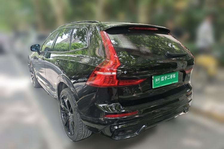 Used Volvo XC60 New Energy 2024 T8 Plug-in Hybrid Long-Range All-Wheel Drive Zhiyuan Polar Night Edition Rear Left 45 Deg