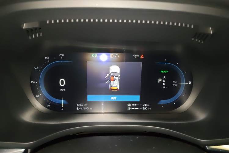 Used Volvo XC60 New Energy 2024 T8 Plug-in Hybrid Long-Range All-Wheel Drive Smart Luxury Edition Instrument Cluster