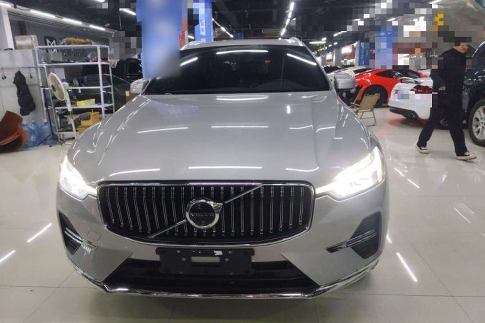 Used Volvo XC60 New Energy 2024 T8 Plug-in Hybrid Long-Range All-Wheel Drive Smart Luxury Edition Front