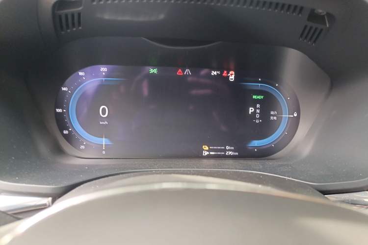 Used Volvo XC60 New Energy 2024 T8 Plug-in Hybrid Long-Range All-Wheel Drive Smart Luxury Edition Instrument Cluster