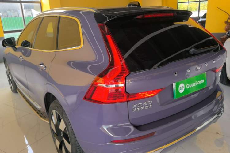 Used Volvo XC60 New Energy 2024 T8 Plug-in Hybrid Long-Range All-Wheel Drive Smart Luxury Edition Rear Left 45 Deg