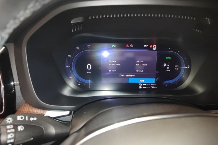 Used Volvo XC60 New Energy 2024 T8 Plug-in Hybrid Long-Range All-Wheel Drive Smart Luxury Edition Instrument Cluster
