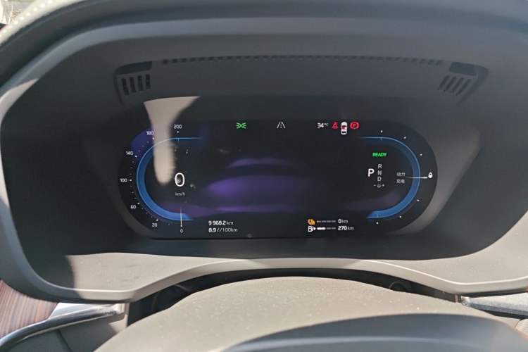 Used Volvo XC60 New Energy 2024 T8 Plug-in Hybrid Long-Range All-Wheel Drive Smart Luxury Edition Instrument Cluster