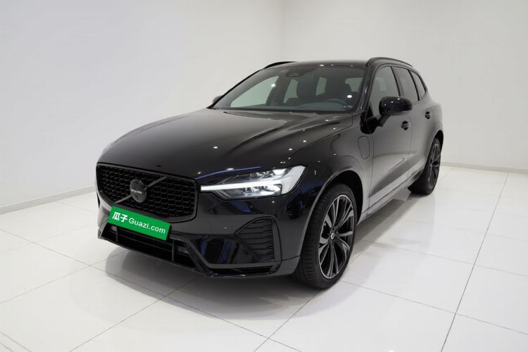 Volvo XC60 New Energy 2025 Plug-in Hybrid Long-Range All-Wheel Drive Zhiyuan Extreme Night Black Edition с пробегом Guazi used car, China used car export, Used car for sale, Used cars, Cheapest cars for sale