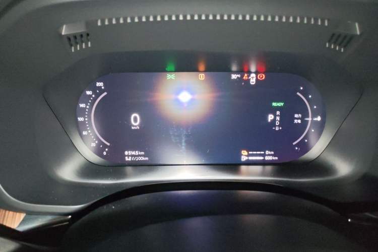 Used Volvo XC60 New Energy 2025 Plug-in Hybrid Long-Range All-Wheel Drive Smart & Luxurious Edition Instrument Cluster