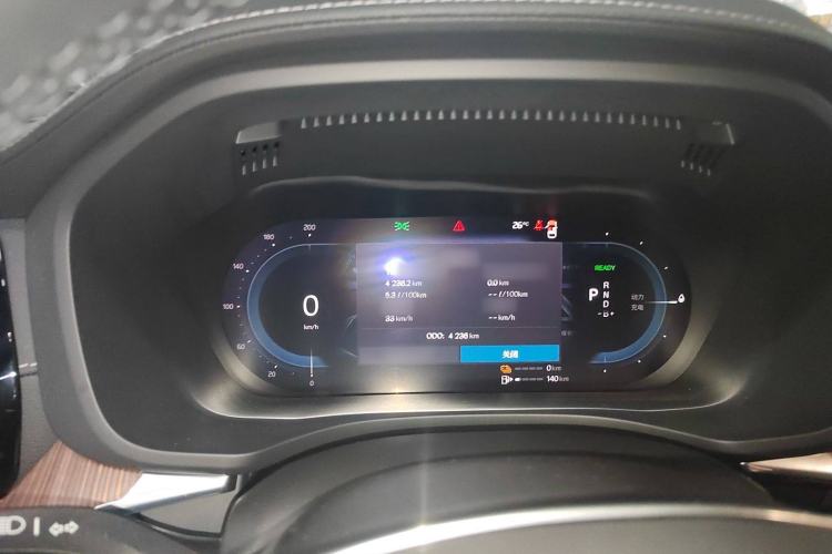 Used Volvo XC60 New Energy 2025 Plug-in Hybrid Long-Range All-Wheel Drive Smart & Luxurious Edition Instrument Cluster