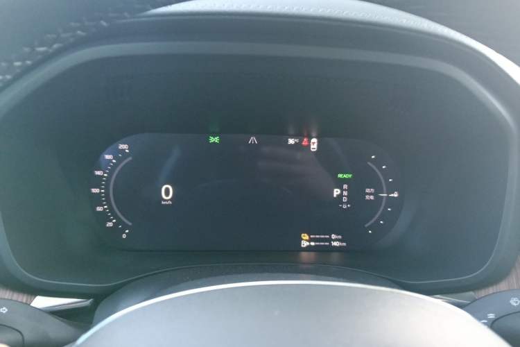 Used Volvo XC60 New Energy 2025 Plug-in Hybrid Long-Range All-Wheel Drive Smart & Luxurious Edition Instrument Cluster