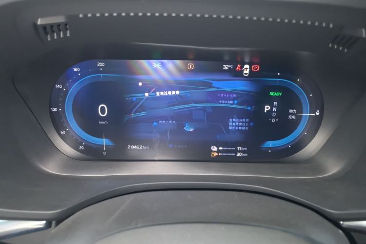 Used Volvo XC60 New Energy 2025 Plug-in Hybrid Long-Range All-Wheel Drive Smart & Luxurious Edition Instrument Cluster