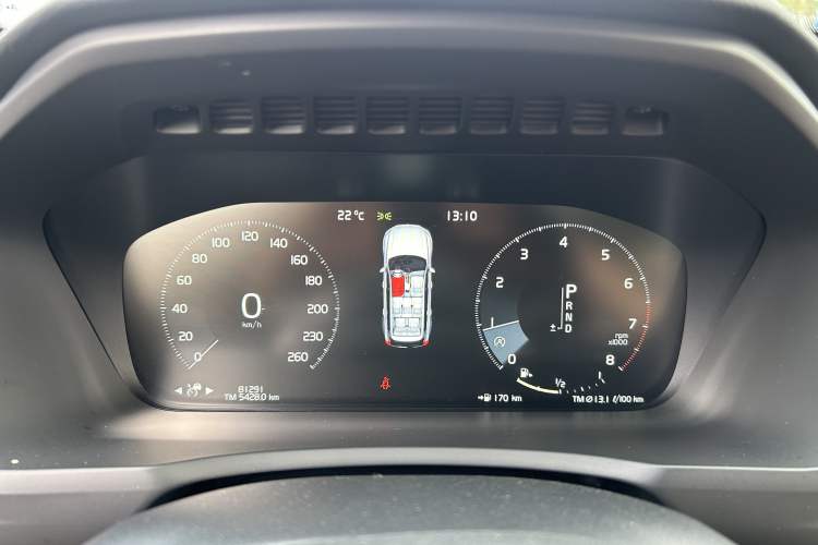 Used Volvo XC90 2018 T6 Zhiya Edition 7-seater Odometer Close Up