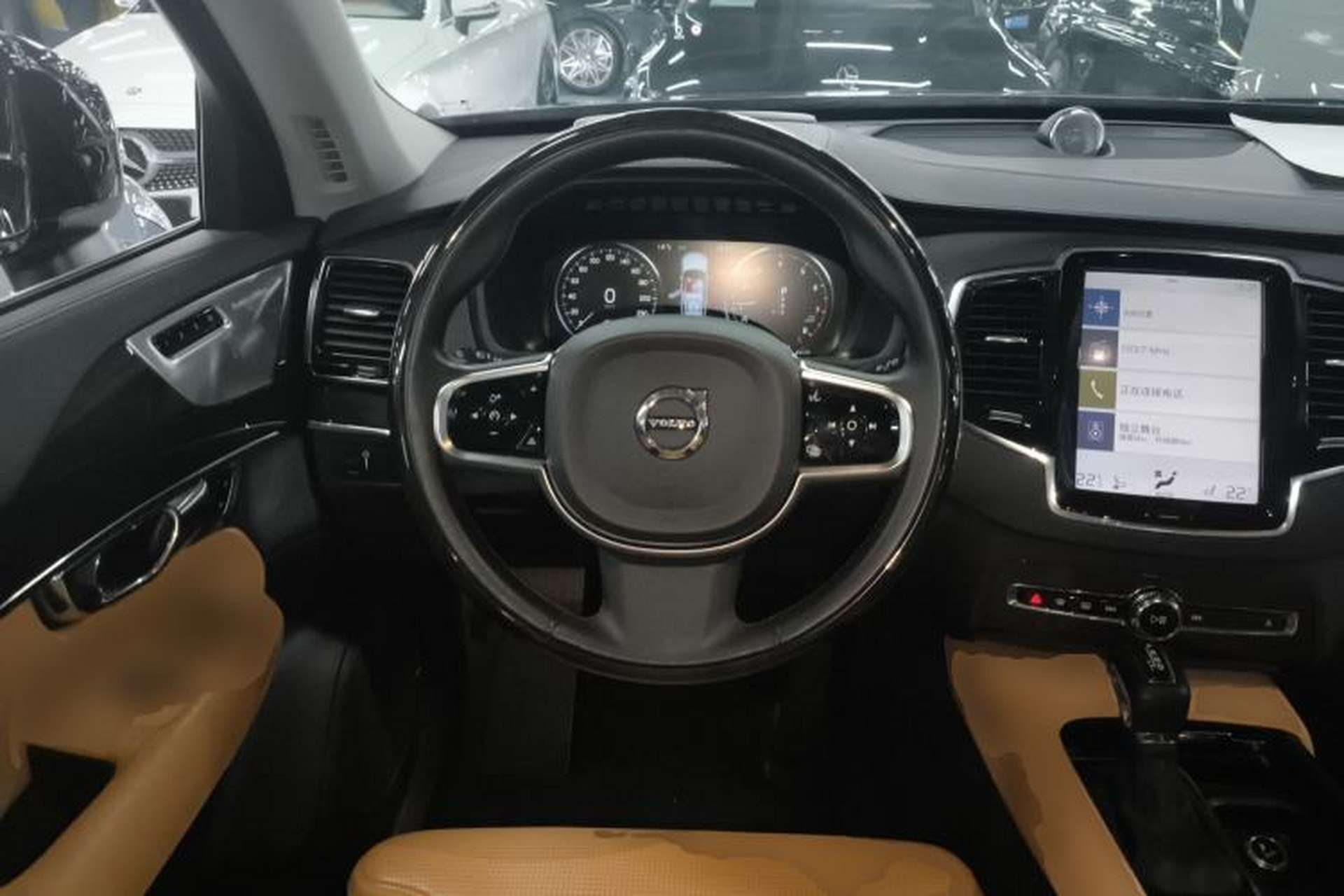 Used Volvo XC90 2015 T6 Prestige 7-Seater Steering Wheel