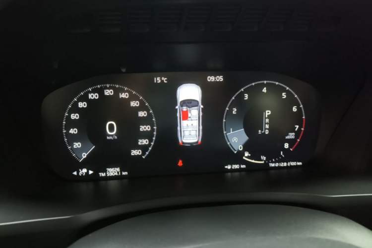 Used Volvo XC90 2017 T6 Zhiya Edition 7-seater Instrument Cluster