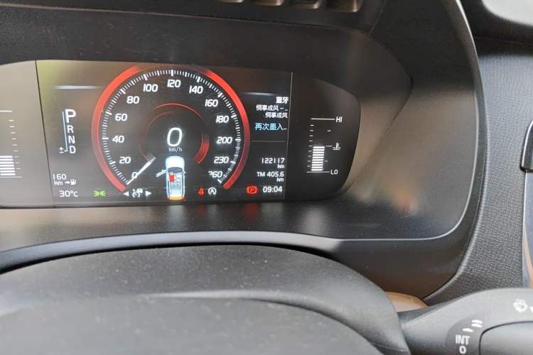 Used Volvo XC90 2017 T5 Zhiyi Edition 5-seater Odometer Close Up