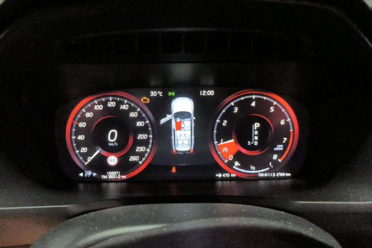 Used Volvo XC90 2018 T6 Zhiya Edition 7-seater Instrument Cluster