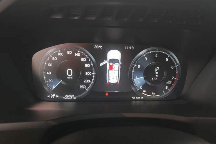 Used Volvo XC90 2018 T6 Zhiya Edition 7-seater Instrument Cluster