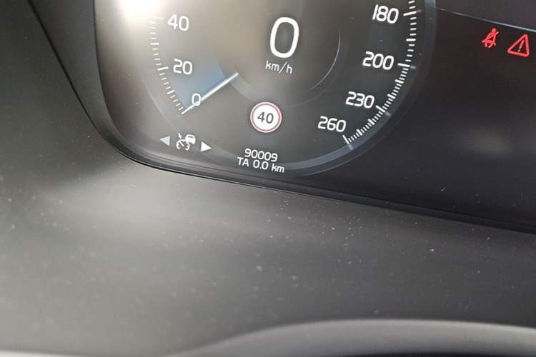 Used Volvo XC90 2018 T6 Zhiya Edition 7-seater Odometer Close Up