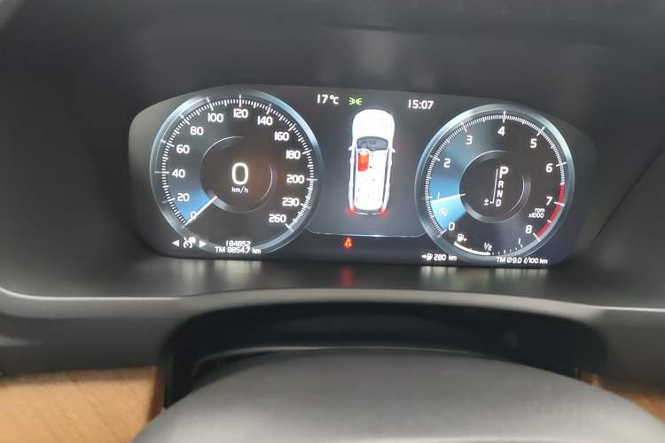 Used Volvo XC90 2018 T6 Zhiya Edition 7-seater Odometer Close Up